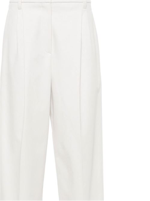 Light beige cotton pants Brunello Cucinelli | MA126P8759C8505